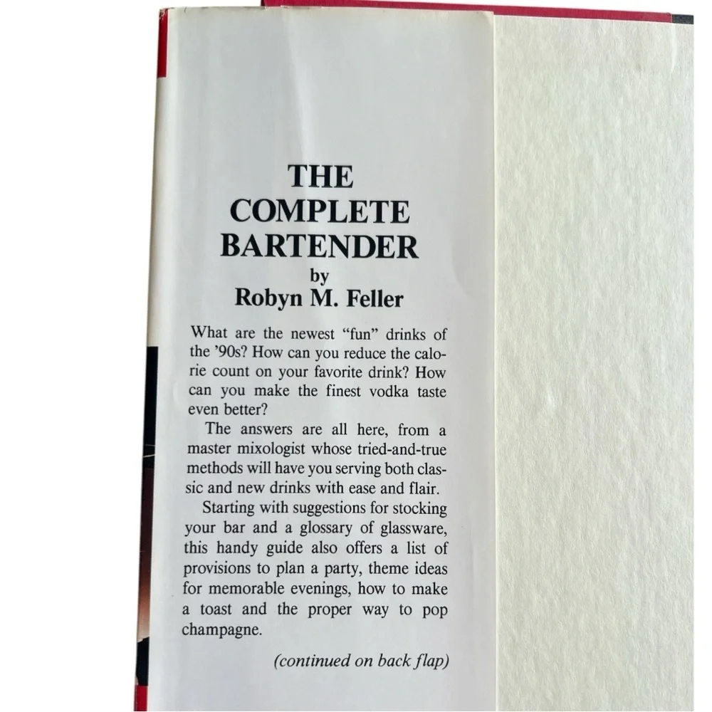 The Complete Bartender hardcover Vintage Learn to Mix the Perfect Drinks